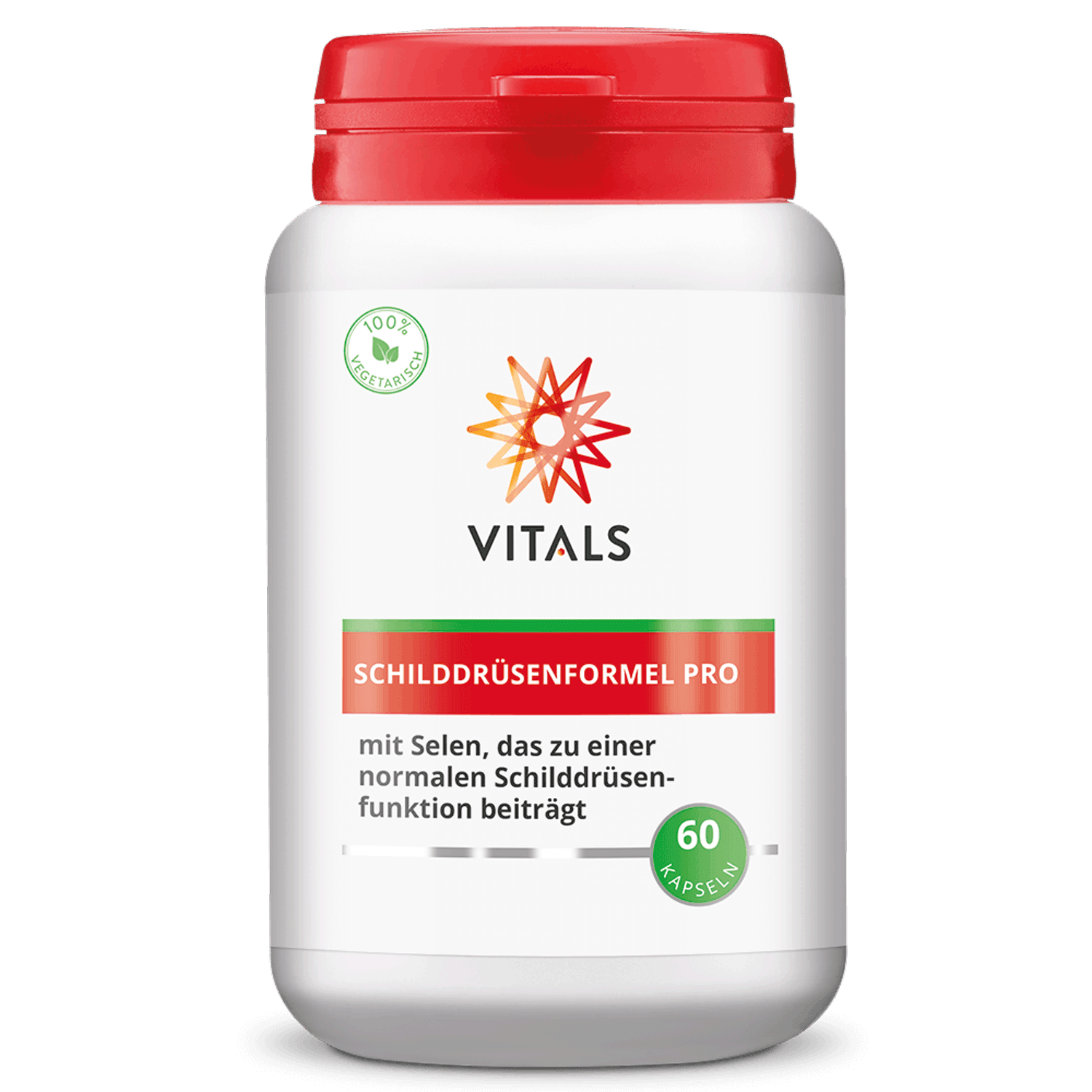 Vitals Schilddrüsenformel Pro, 60 Kapseln  EAN: 8716717004256