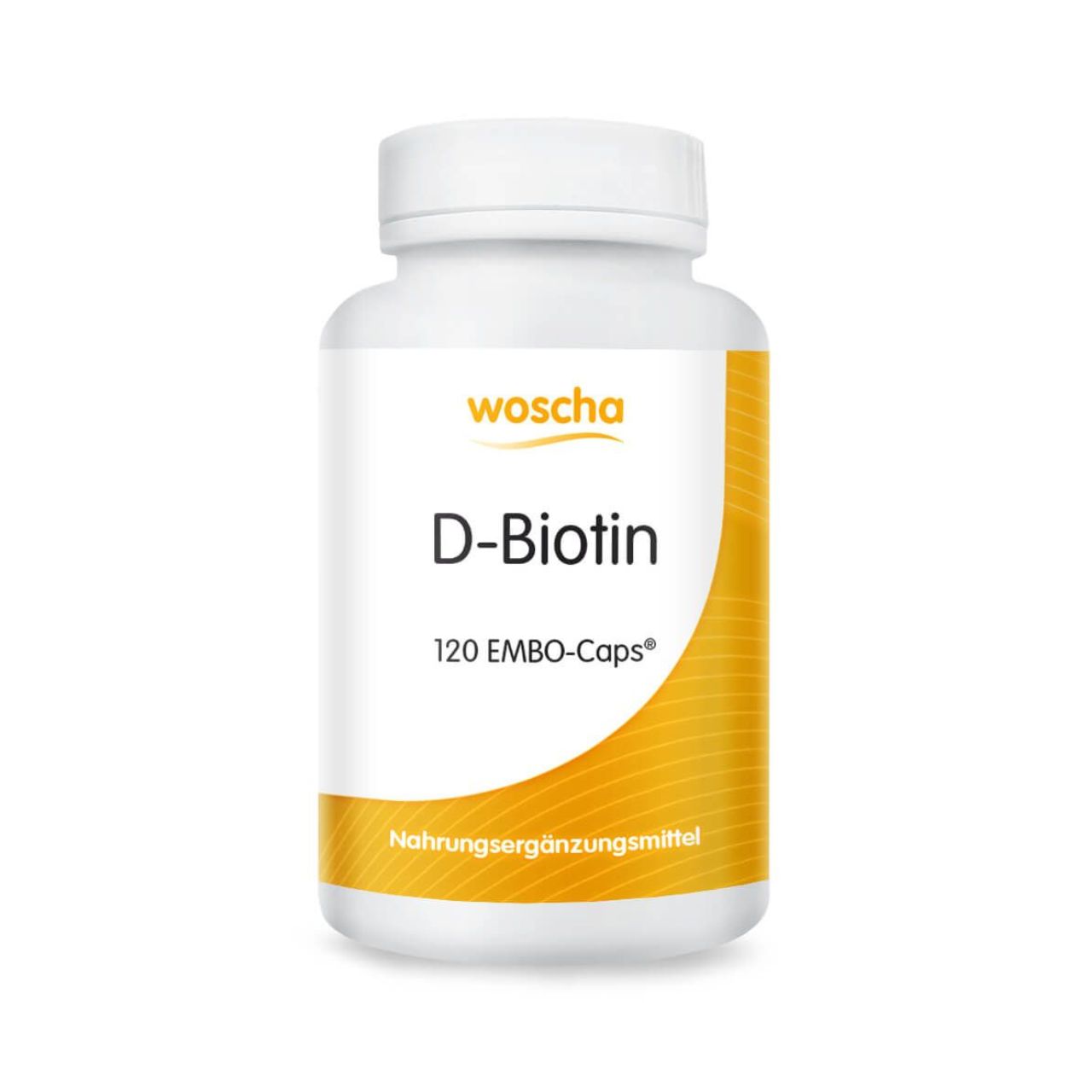 Woscha D-Biotin von podo medi beinhaltet 120 Kapseln