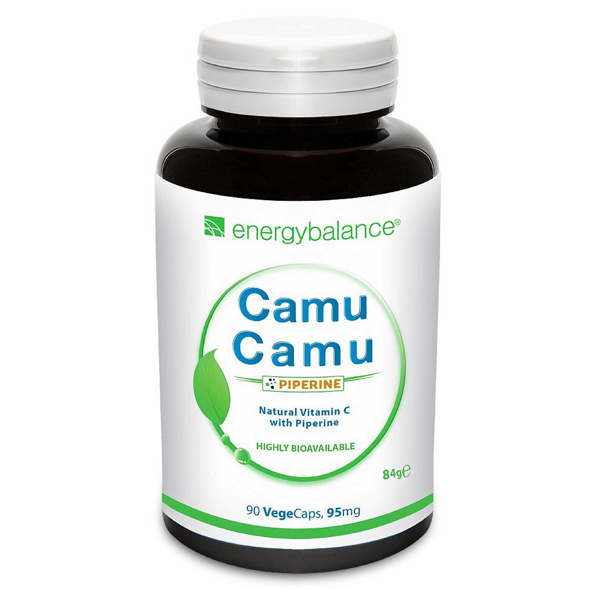CamuCamu Vitamin C + Piperine, 90 Kapseln