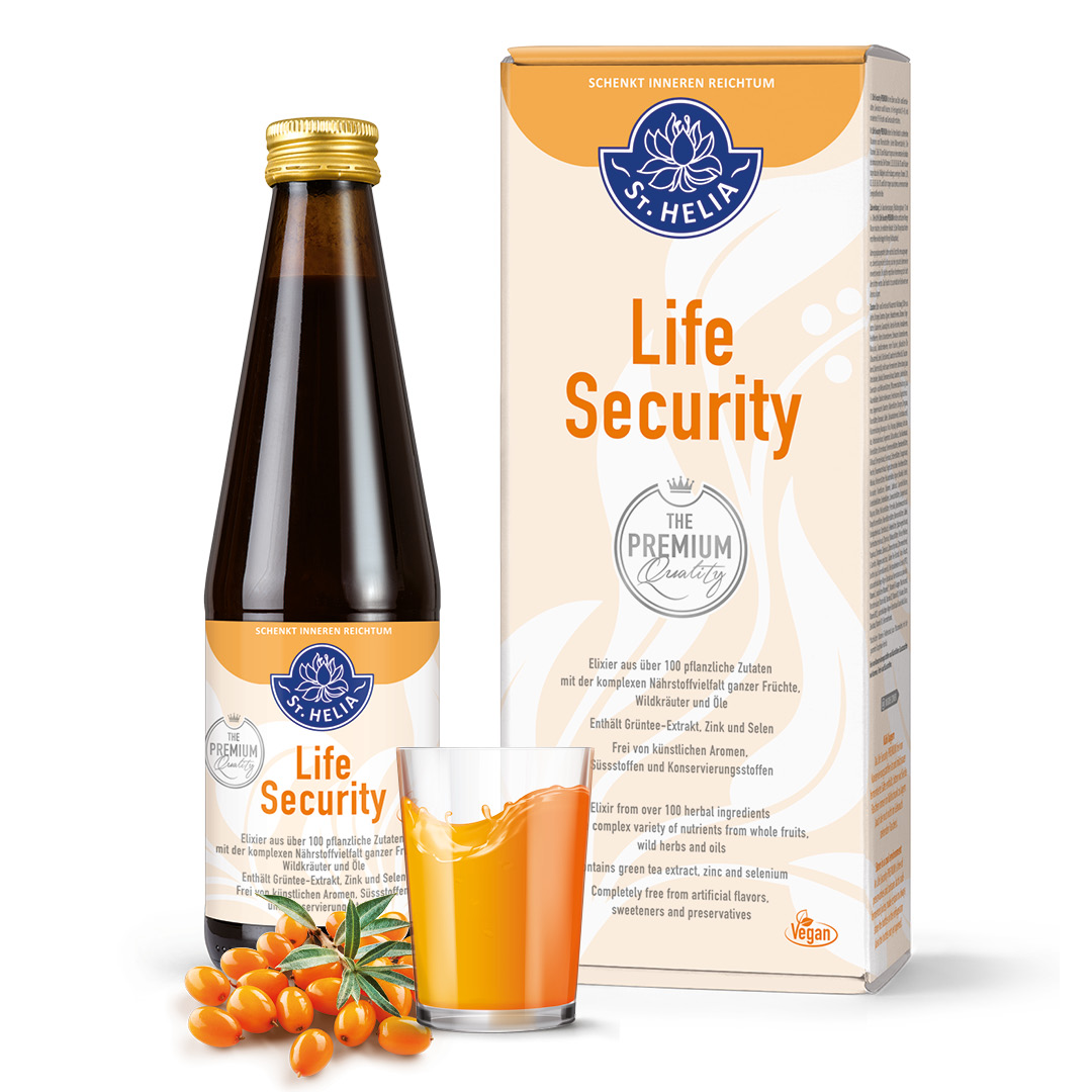 Life Security Premium von St. Helia in 330 Milliliter Flasche