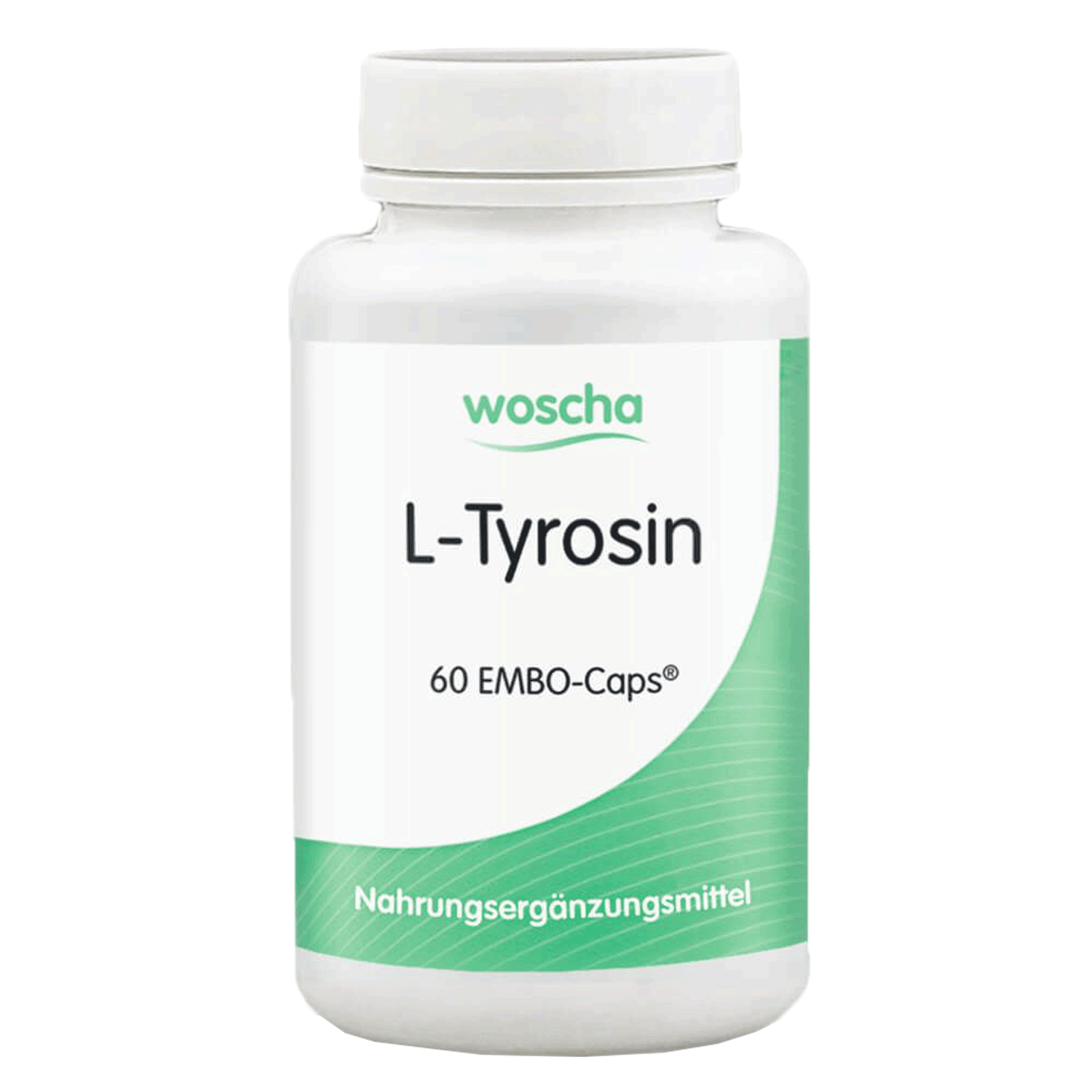 Woscha L-Tyrosin 500 mg podo medi 60 Kapseln Woscha L-Tyrosin 500 Milligramm von podo medi beinhaltet 60 Kapseln