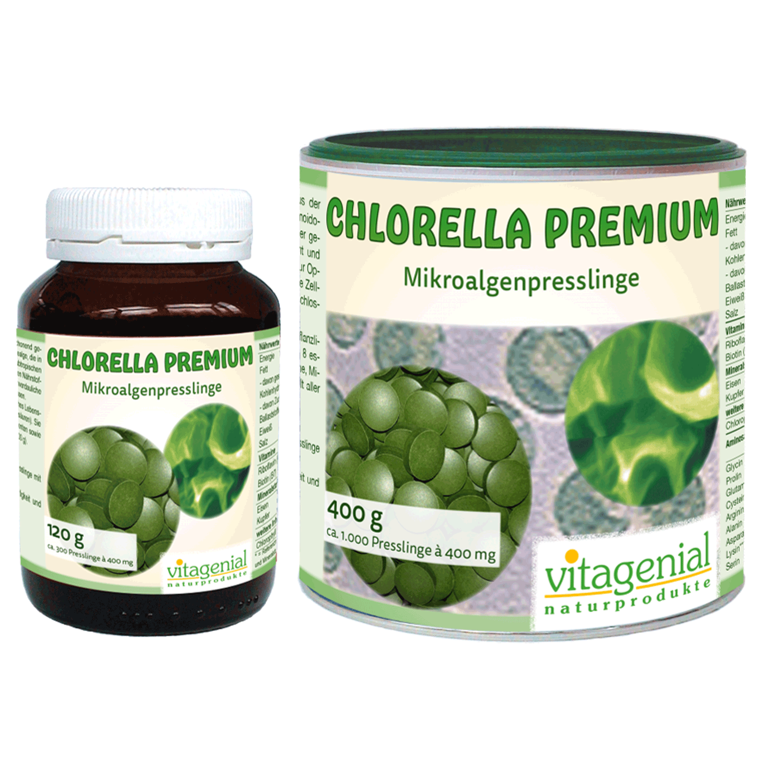 Chlorella Vitagenial Vitagenial Chlorella Premium Vorschau