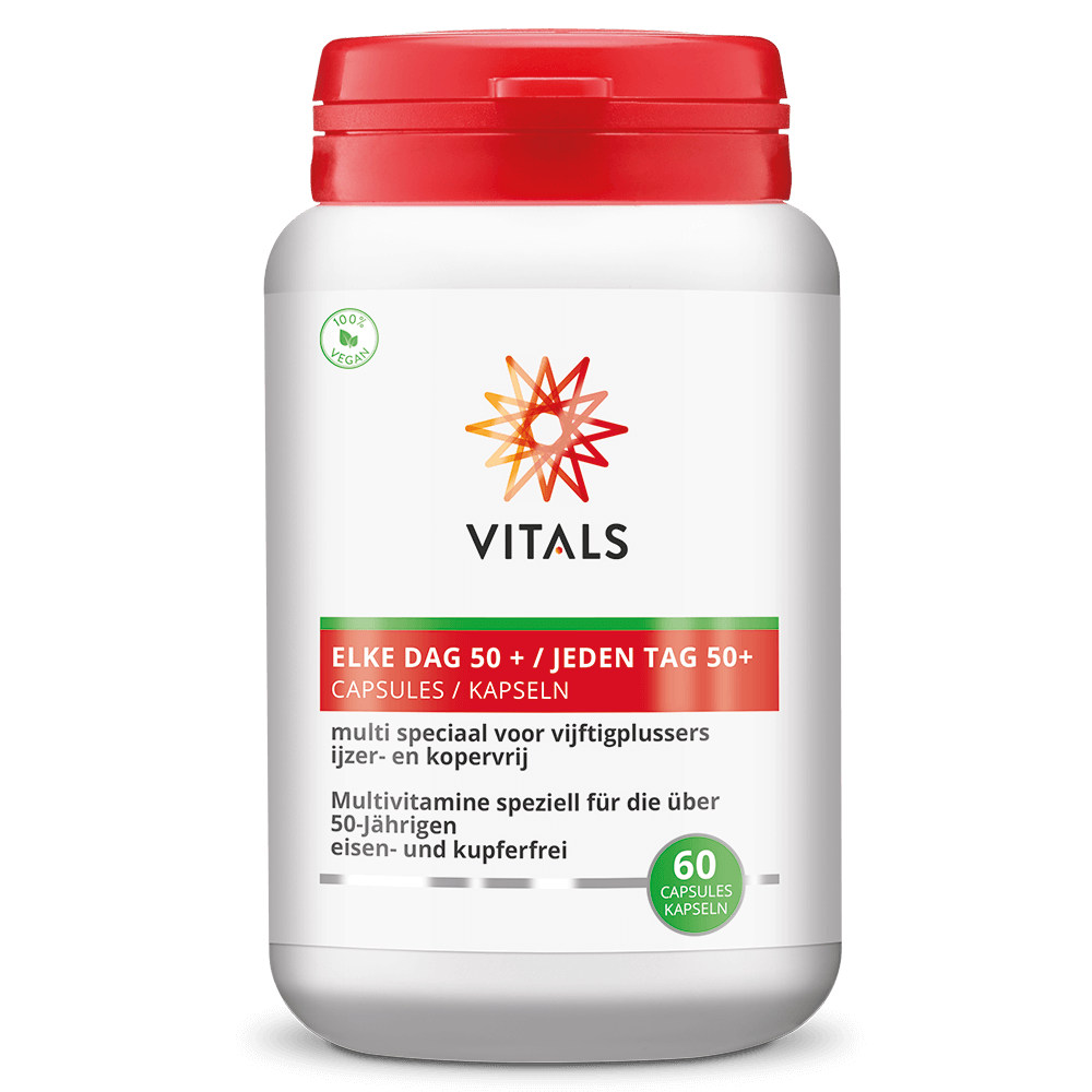 Jeden Tag 50+ Multivitamine, 60 Kapseln Jeden Tag 50+ Multivitamine, 60 Kapseln