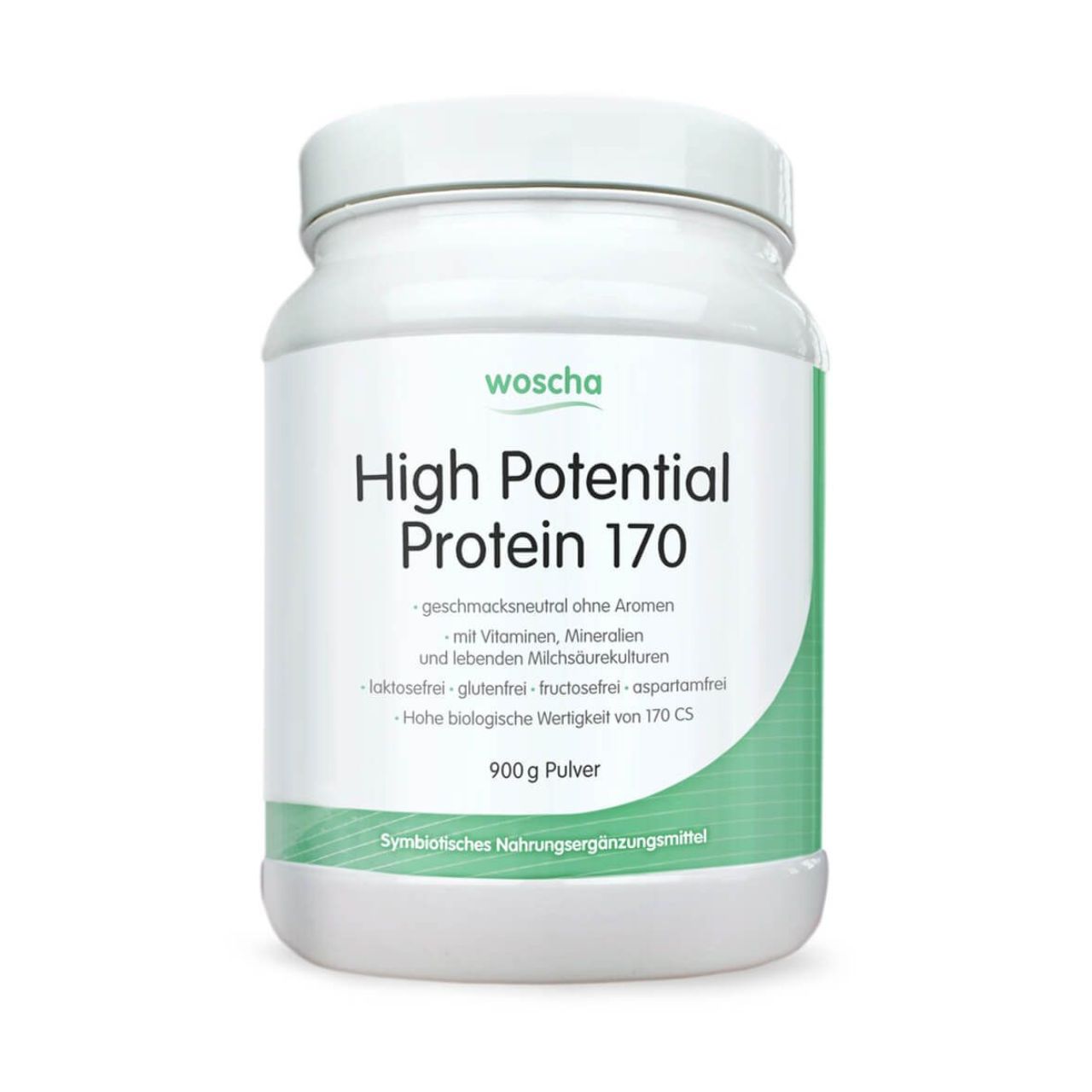 Woscha High Potential Protein 170 von podo medi beinhaltet 900 Gramm