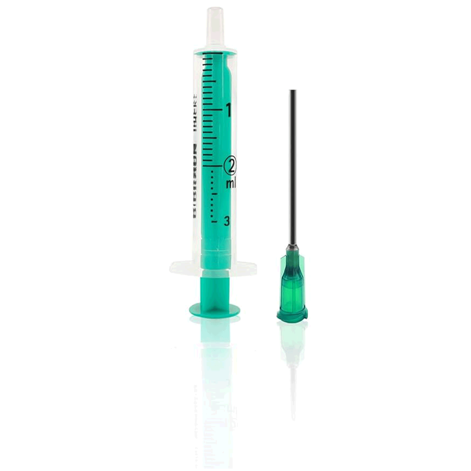 EnergyVital Einweg-Spritze 2 ml + 37 mm Kanüle mit stumpfer Nadel  EAN: