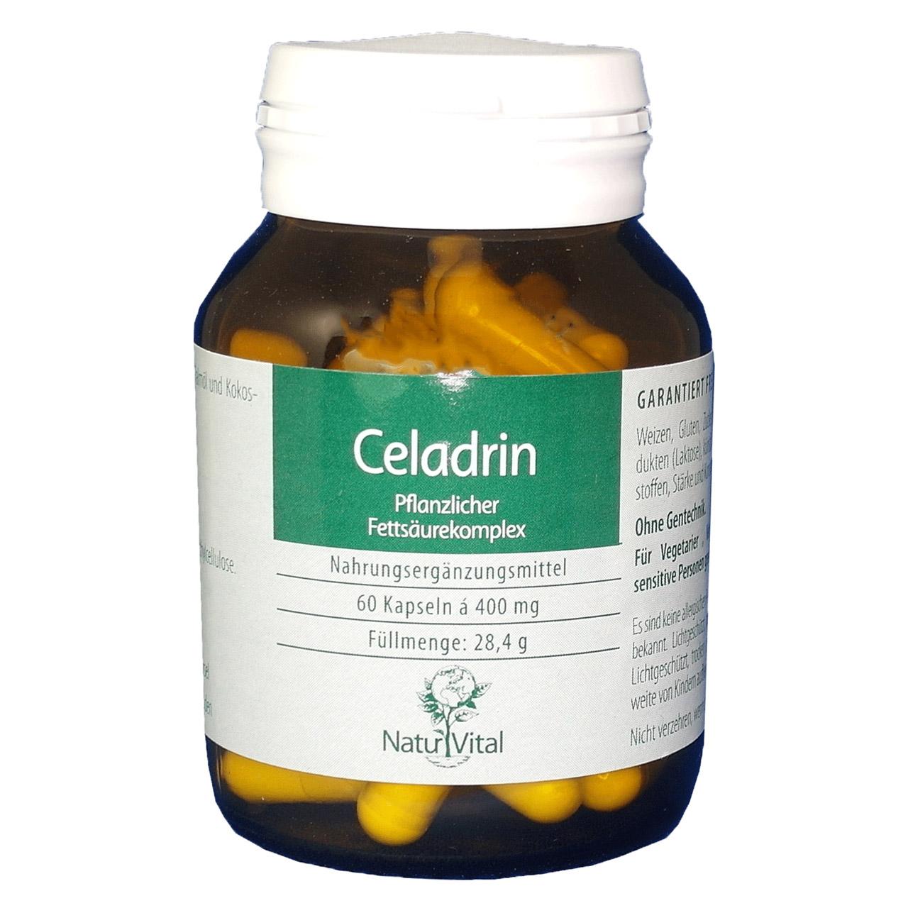 Celadrin von Natur Vital beinhaltet 60 Kapseln