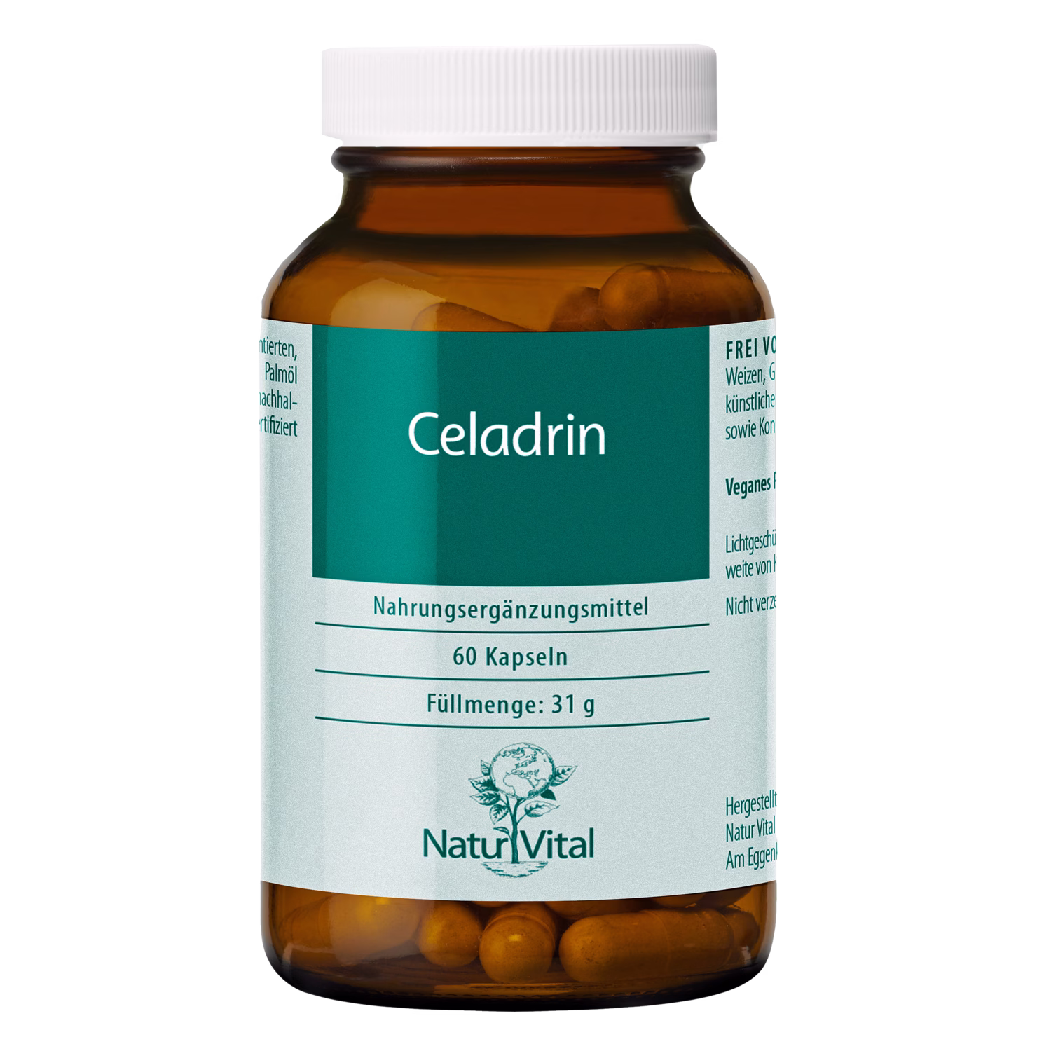 Celadrin von Natur Vital beinhaltet 60 Kapseln