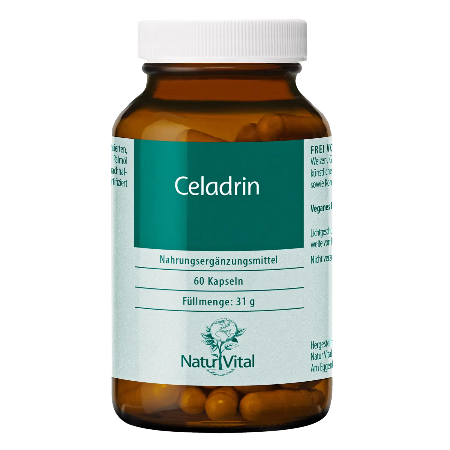 Celadrin von Natur Vital beinhaltet 60 Kapseln