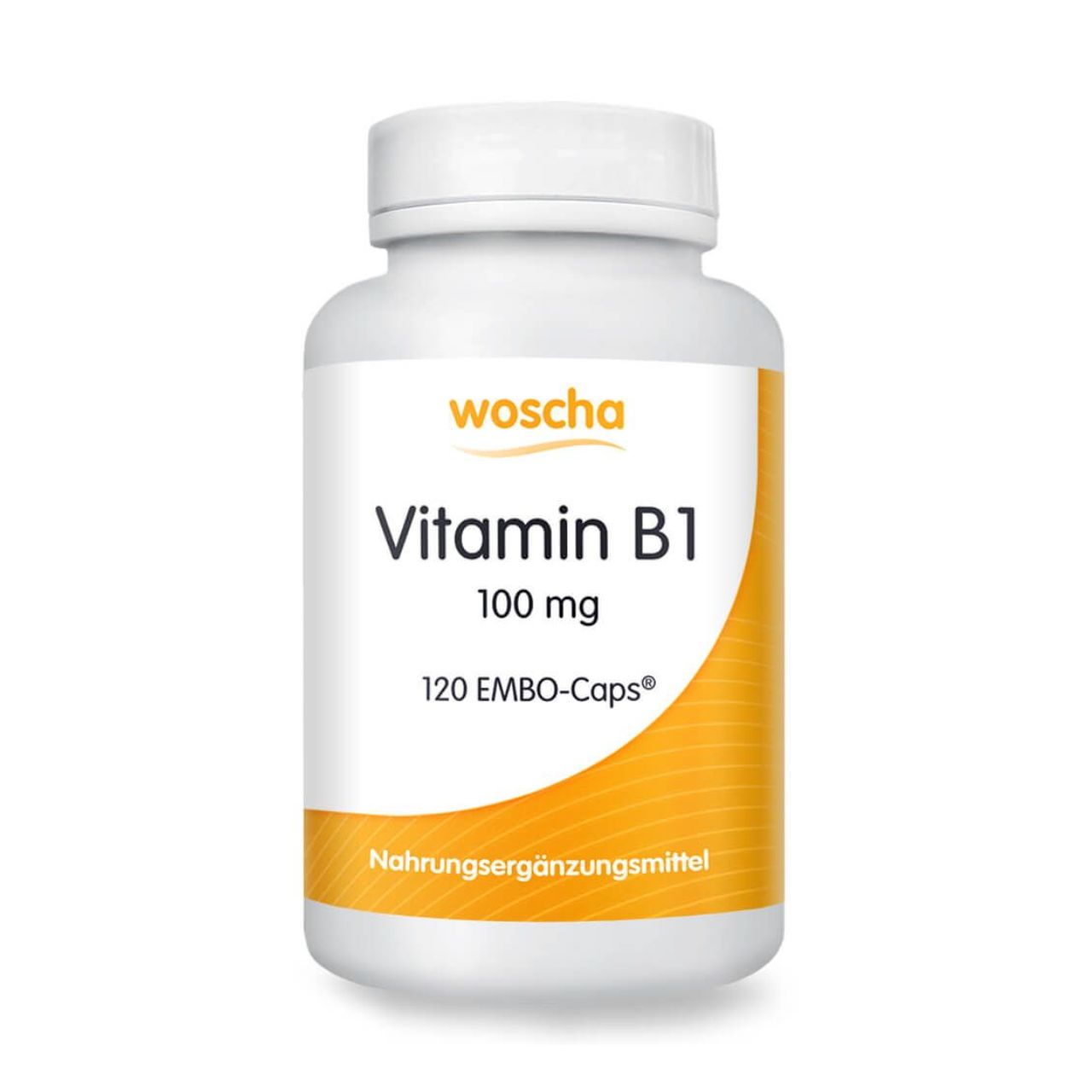 Woscha Vitamin B1 von podo medi beinhaltet 120 Kapseln