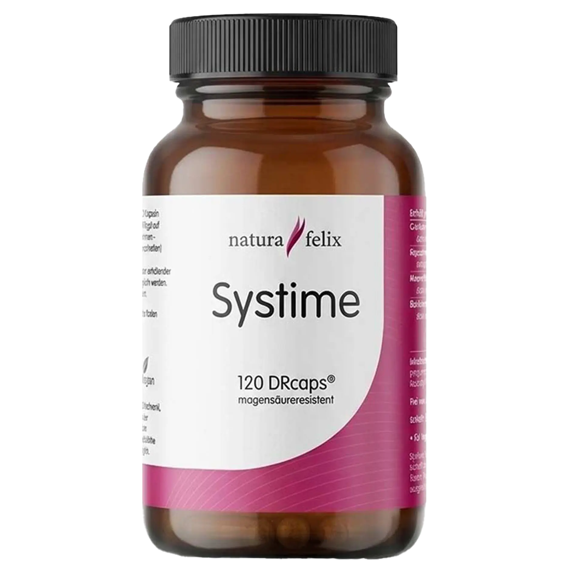 Natura Felix Systime, 120 DRcaps Blasenentzündung EAN: 8717729199190