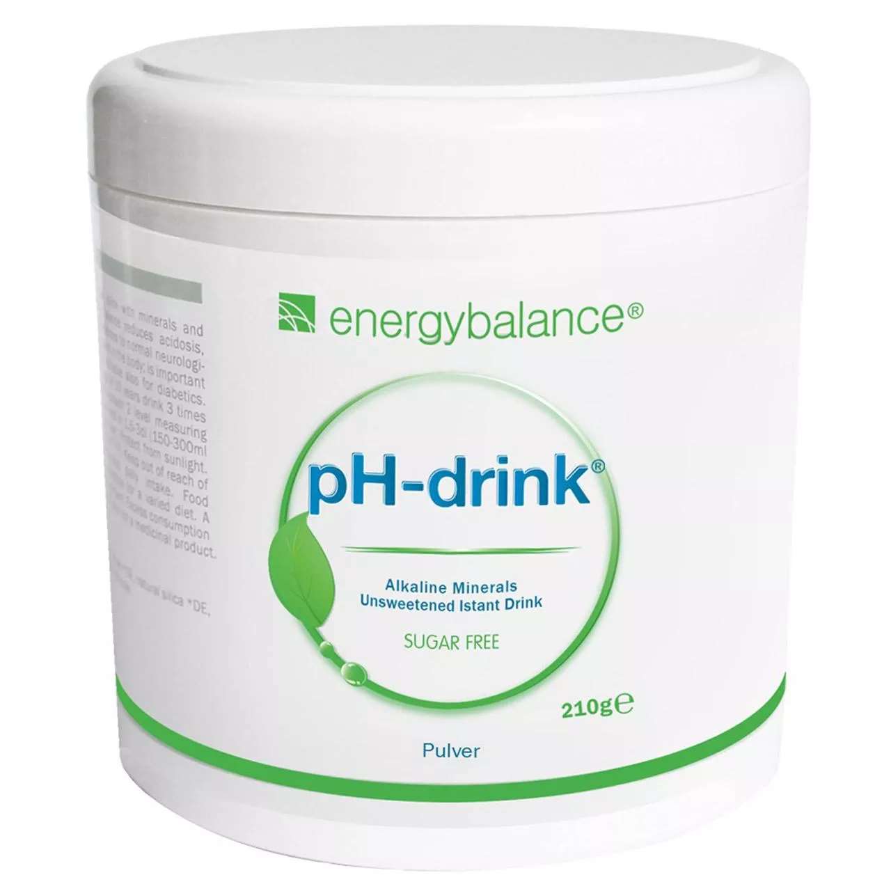 pH-drink Sugar-Free Basendrink, 210 g Pulver