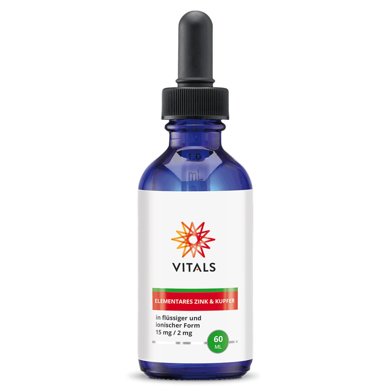 Vitals Elementares Zink & Kupfer, 60 ml Immunsystem EAN: 8716717004492