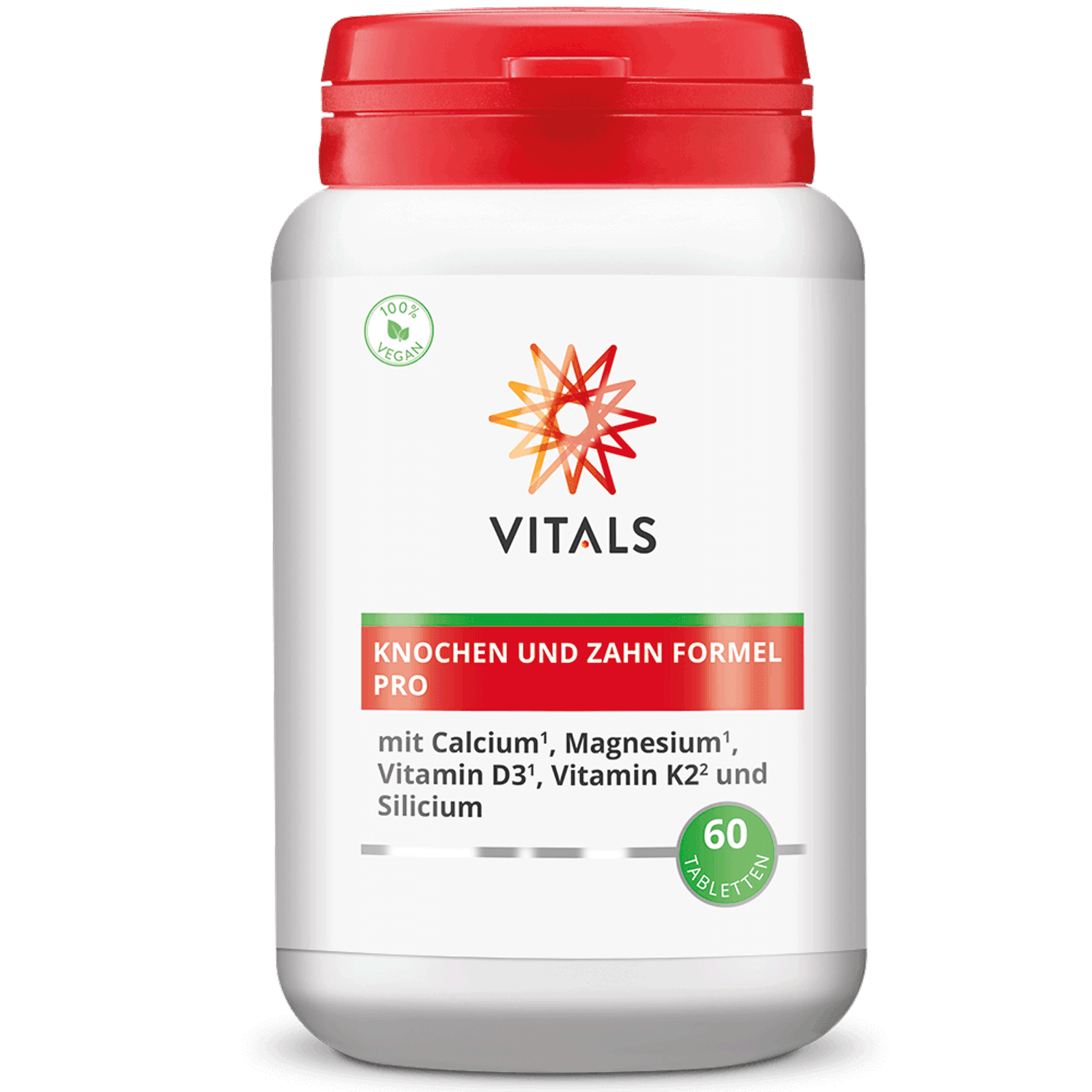 Vitals Knochen und Zahn Formel Pro, 60 Tabletten  EAN: 8716717004508