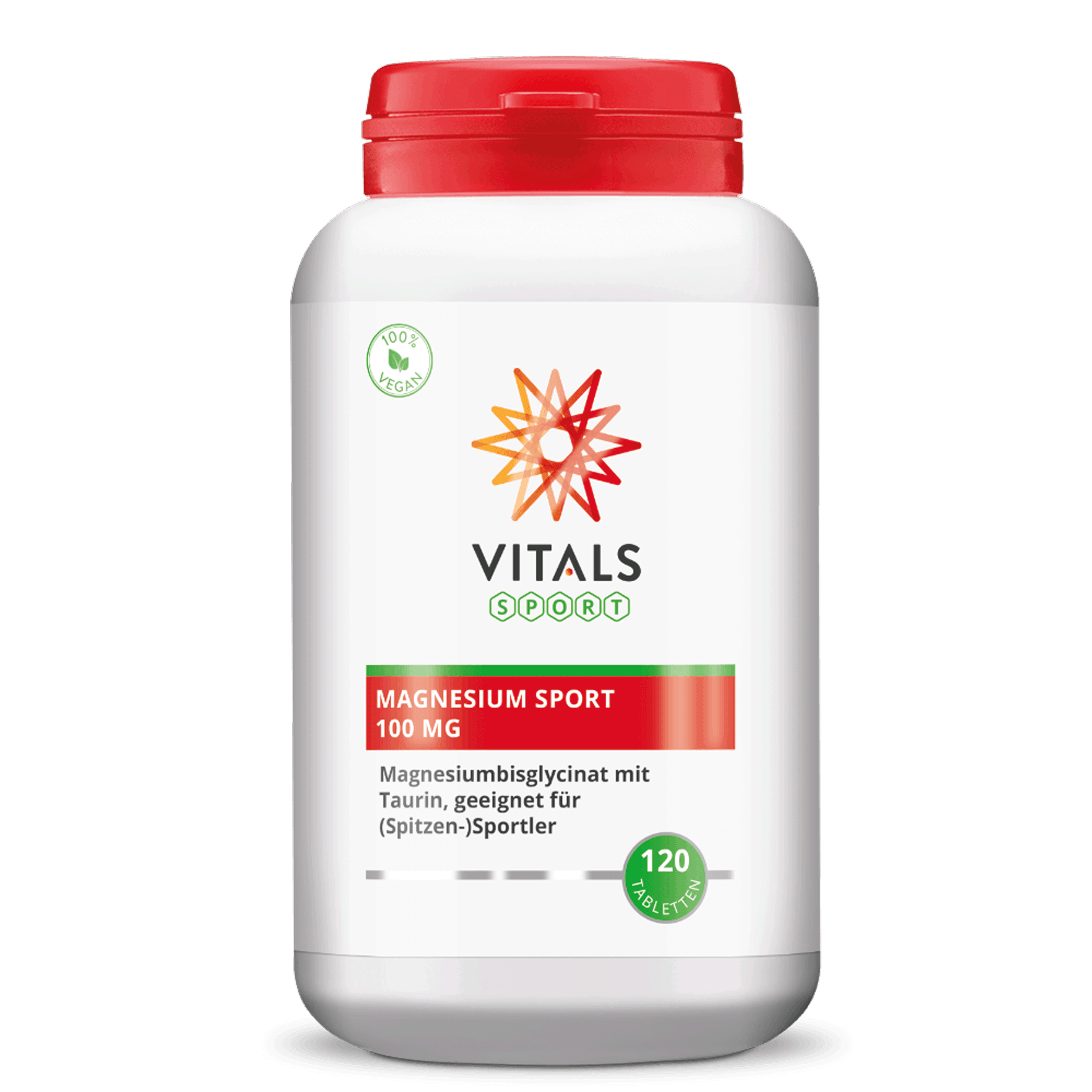 Vitals Magnesium Sport 100 mg, 120 Tabletten Muskelkater EAN: 8716717004348