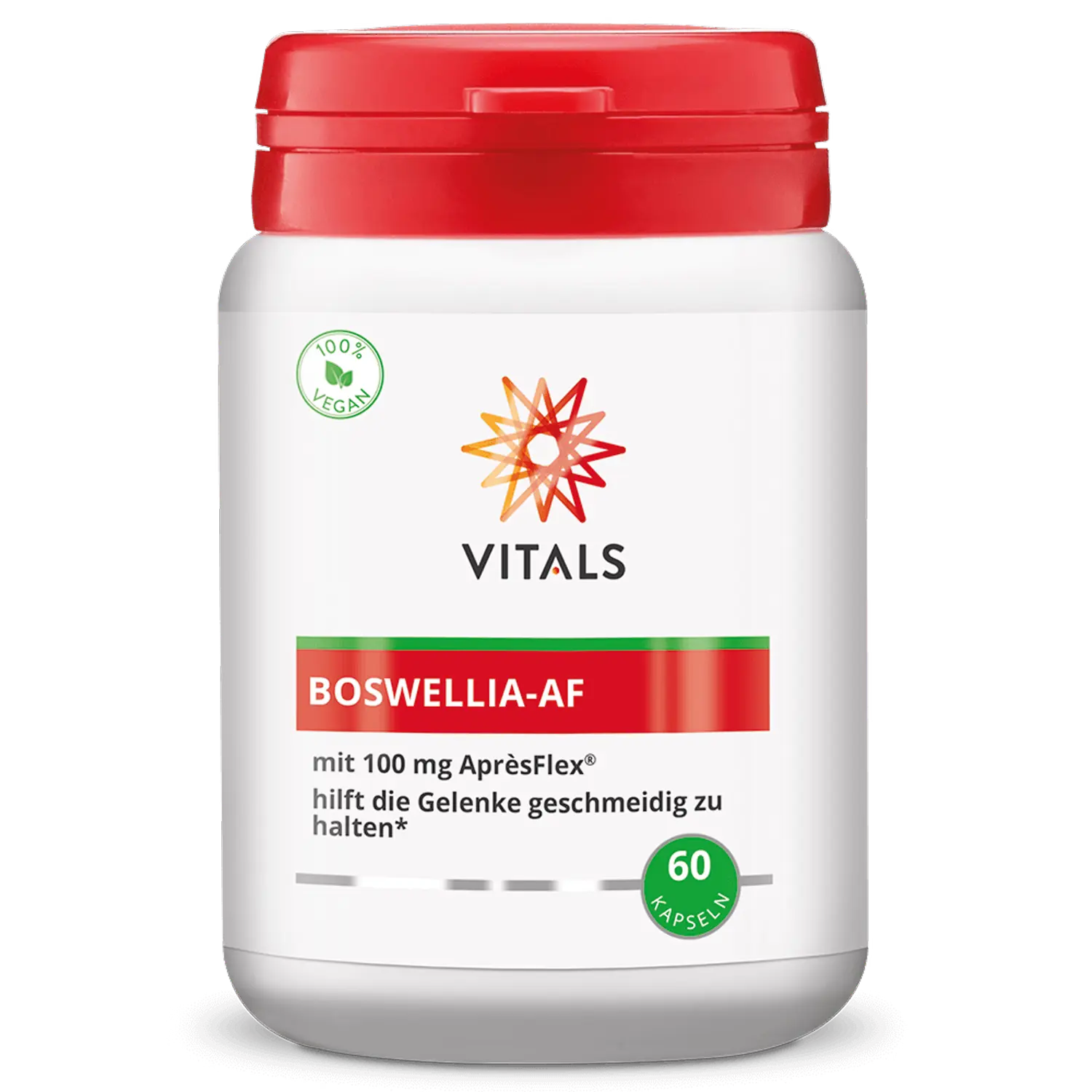 Vitals Boswellia-AF Weihrauch, 60 Kapseln Entzündungshemmend EAN: 8716717003594