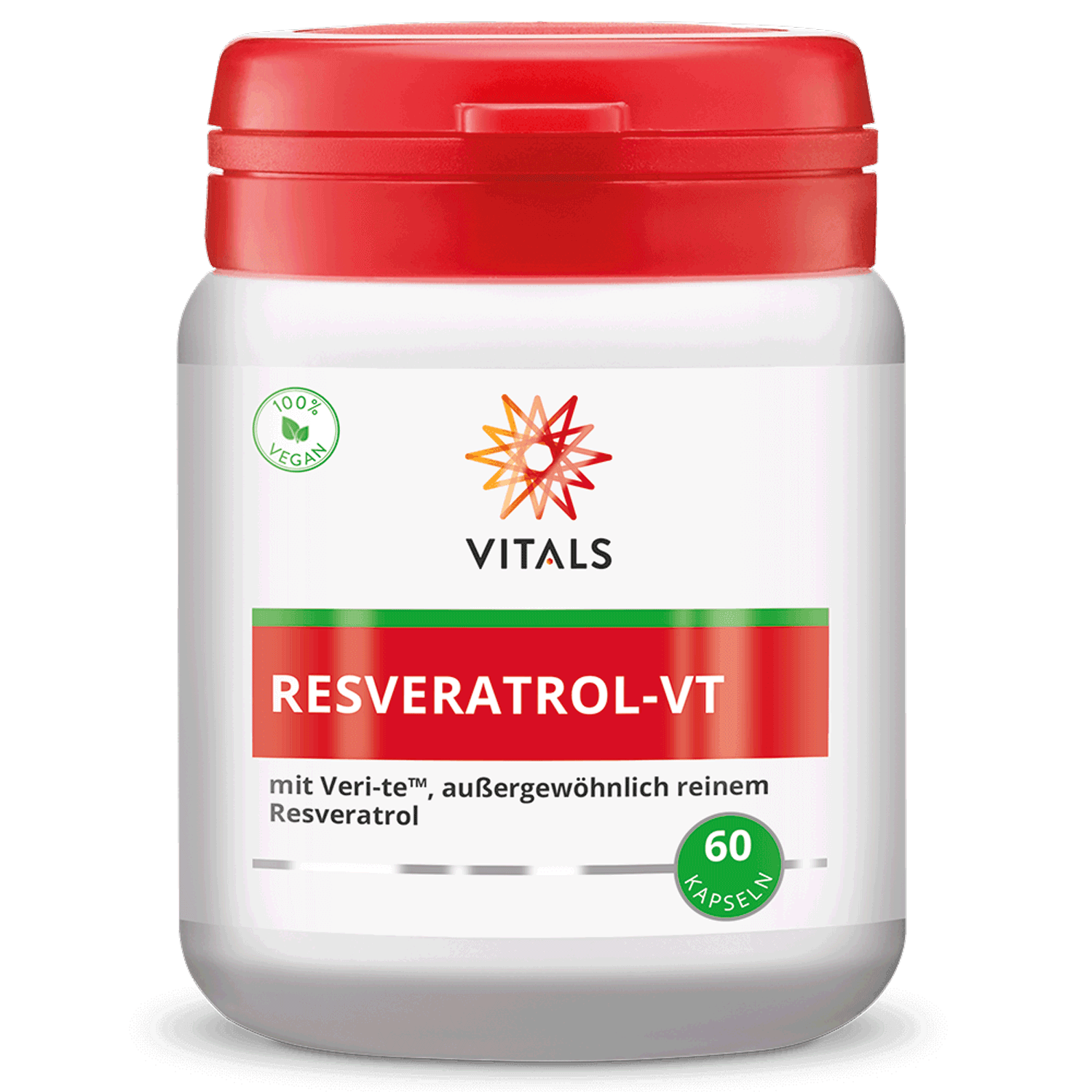 Vitals Resveratrol-VT, 60 Kapseln  EAN: 8716717003983