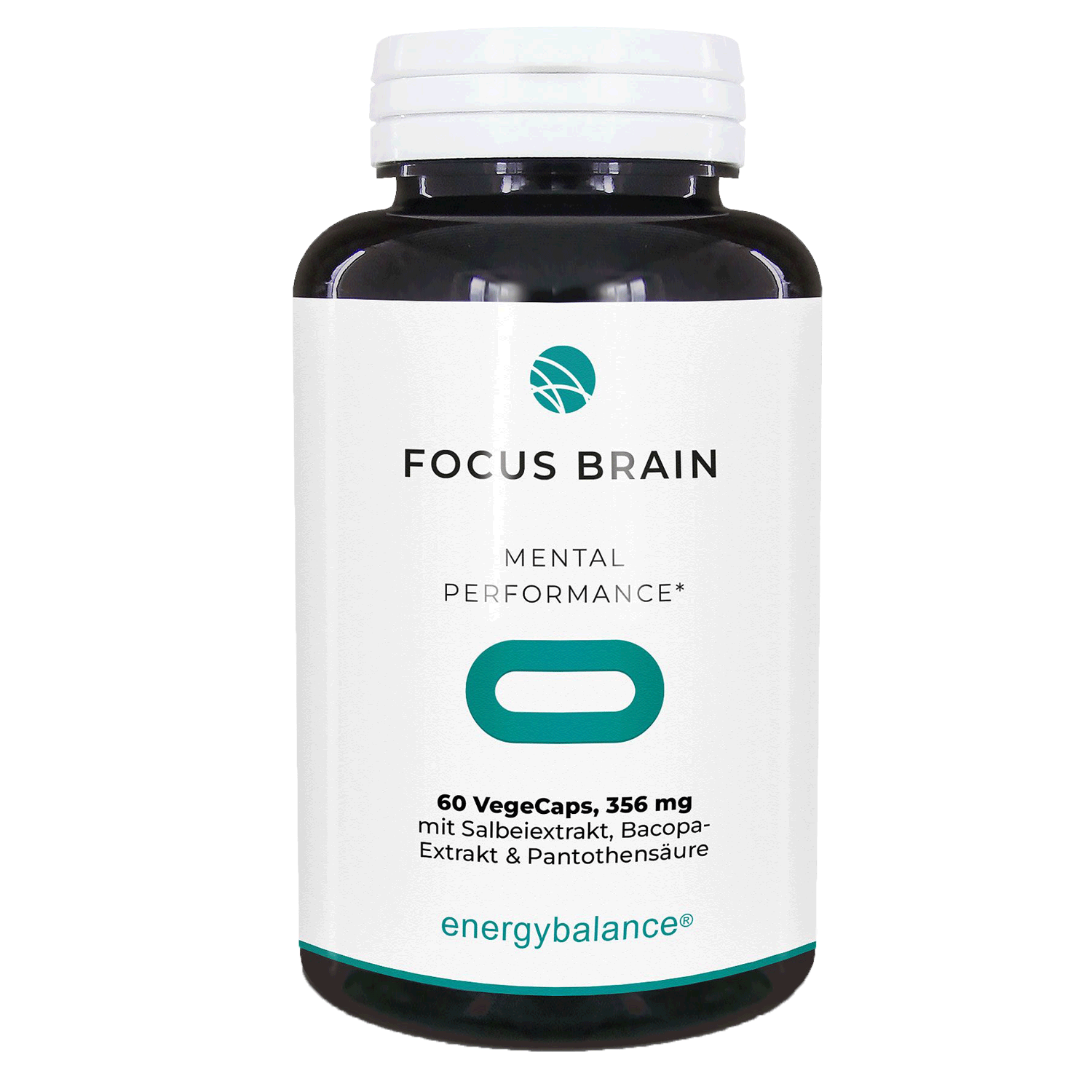 EnergyBalance Focus Brain Mental Performance, 60 VegeCaps Gehirn EAN: 7640108209399