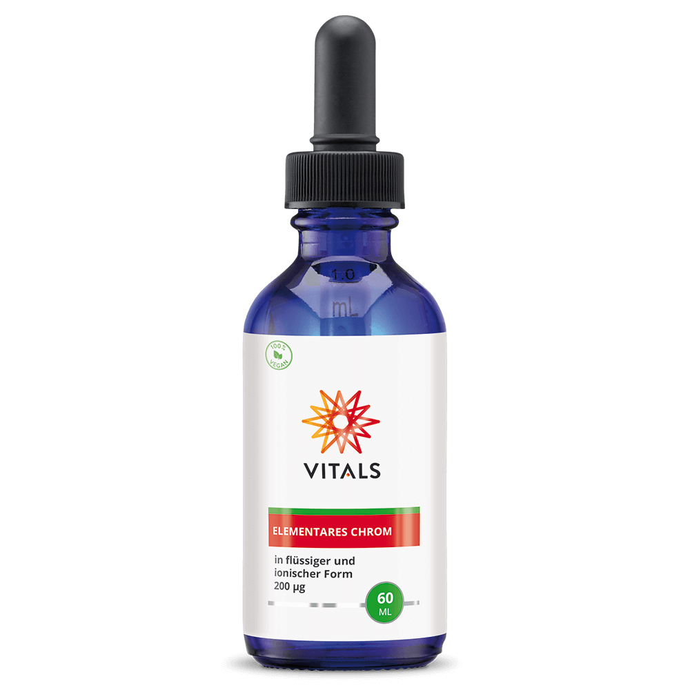 Vitals Elementares Chrom, 60 ml Arteriosklerose EAN: 8716717004454