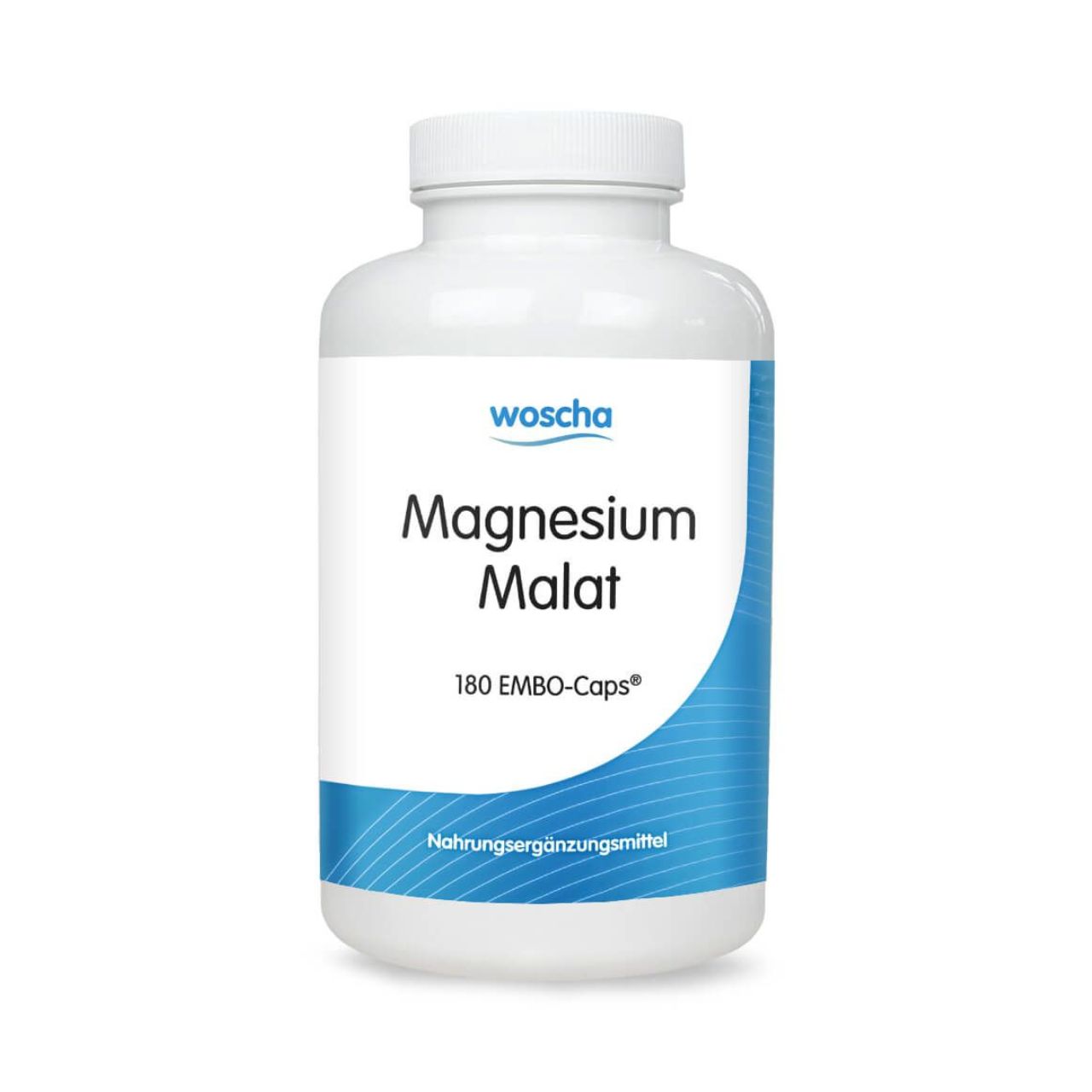 Woscha Magnesium Malat von podo medi beinhaltet 180 Kapseln