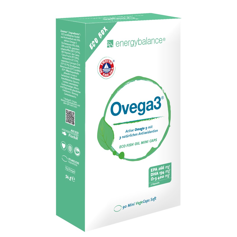 Ovega3 Fish oil, Vit C, Q10, Astaxanthin, 90 capsules