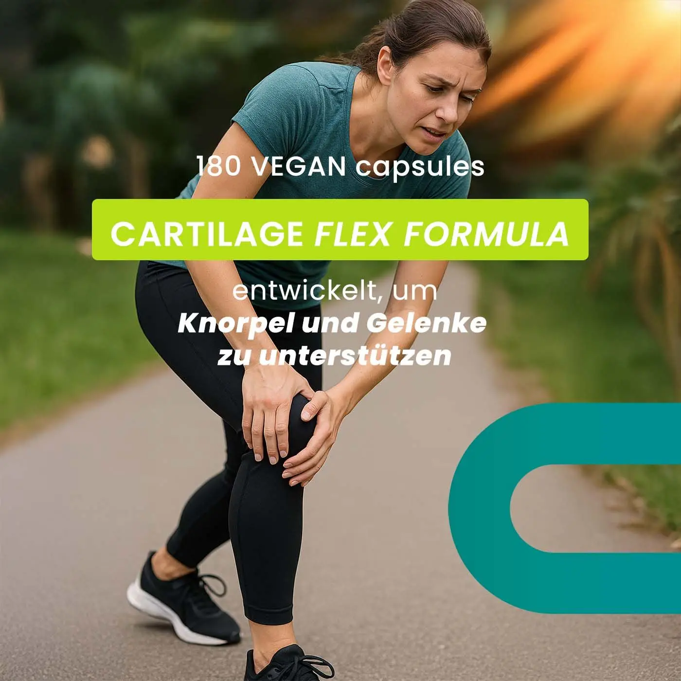 Cartilage Flex Formula con Glucosamina, Condroitina, Collagene, Acido ialuronico e MSM, 180 capsule