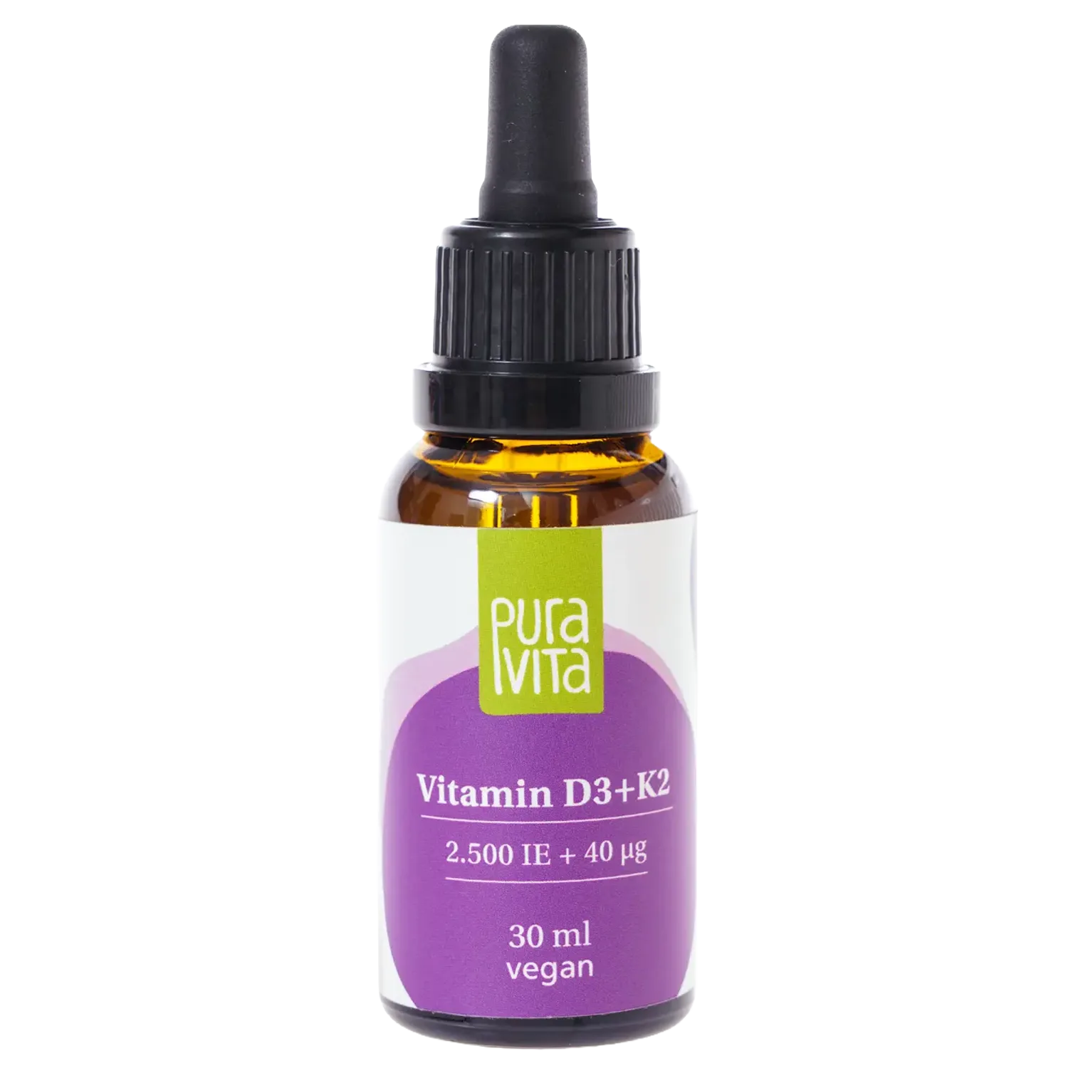 PuraVita Vitamin D3+K2 (2.500 IE+40 µg), 30 ml EAN: