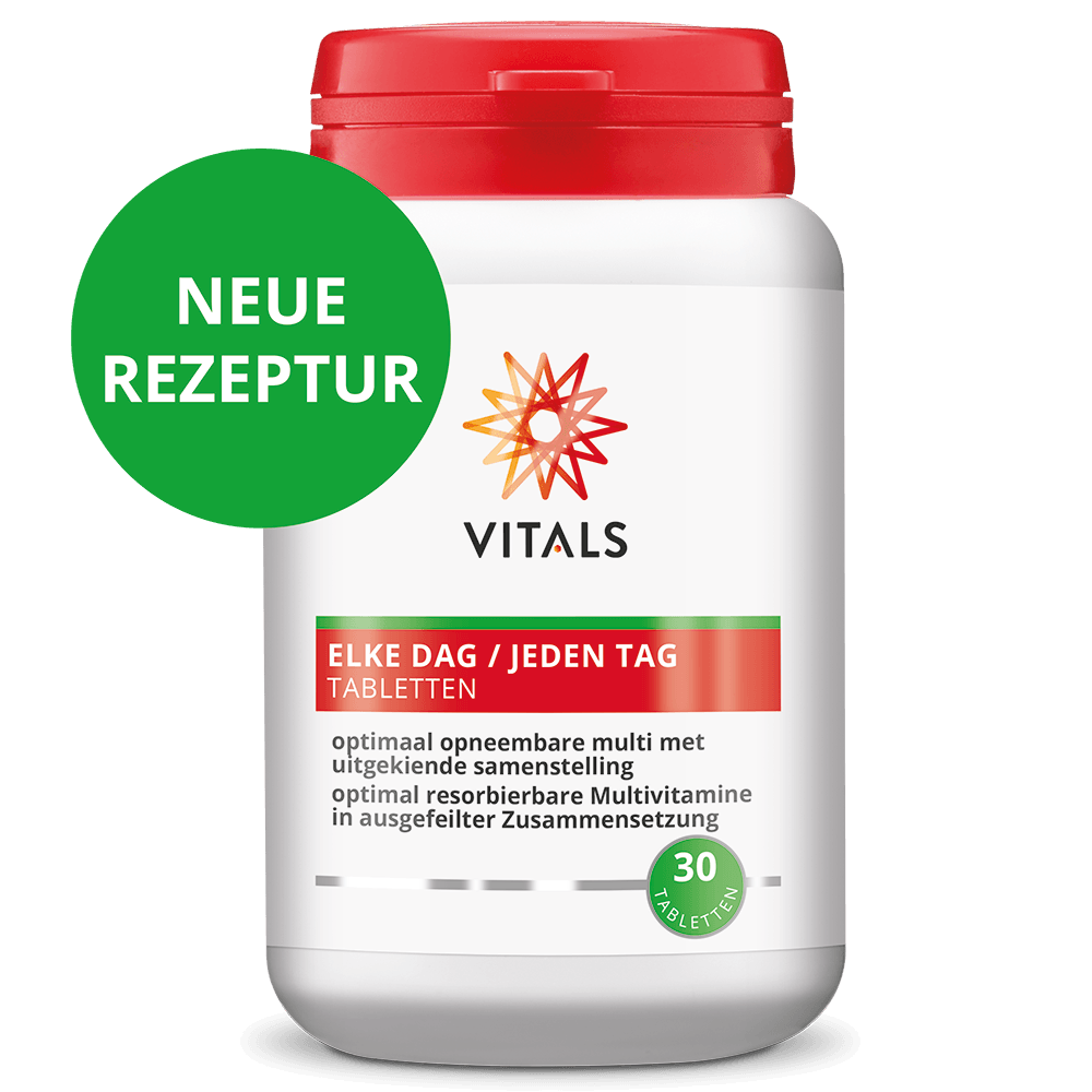 Vitals Multivitamins every day, 30 tablets  EAN: 8716717004836