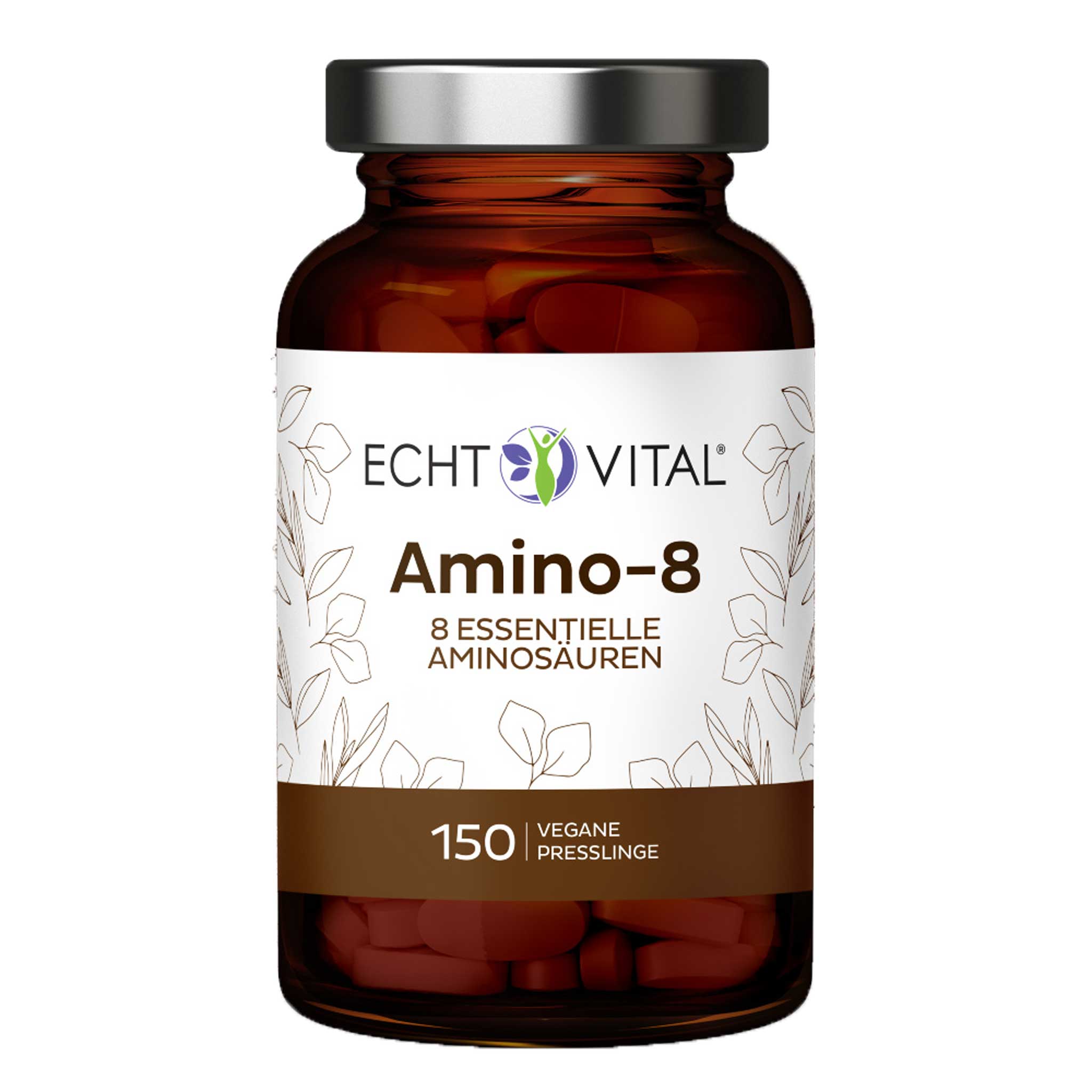 Echt Vital Amino 8 beinhaltet 150 Presslinge