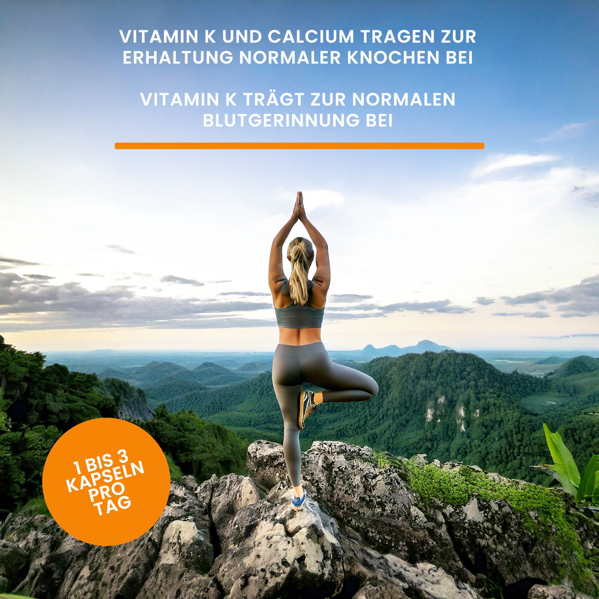 Vitamin K2 Kapseln von EnergyBalance Nährwerttabelle