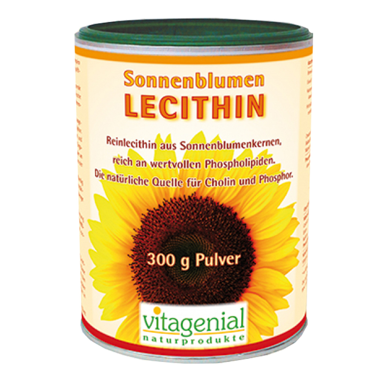 Vitagenial Sonnenblumen Lecithin als 300 Gramm Pulver