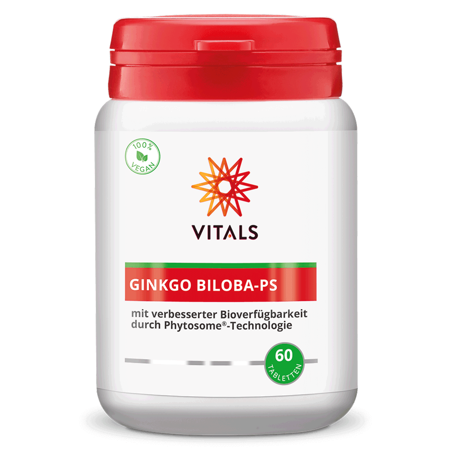 Vitals Ginkgo biloba-PS, 60 Tabletten  EAN: 8716717003914