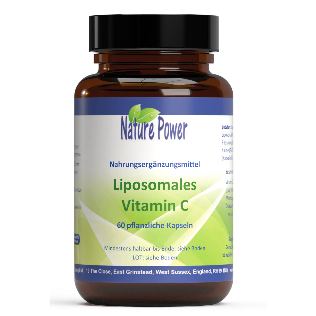 Liposomales Vitamin C, 60 Kapseln Sonderangebot MHD 30.09.2023