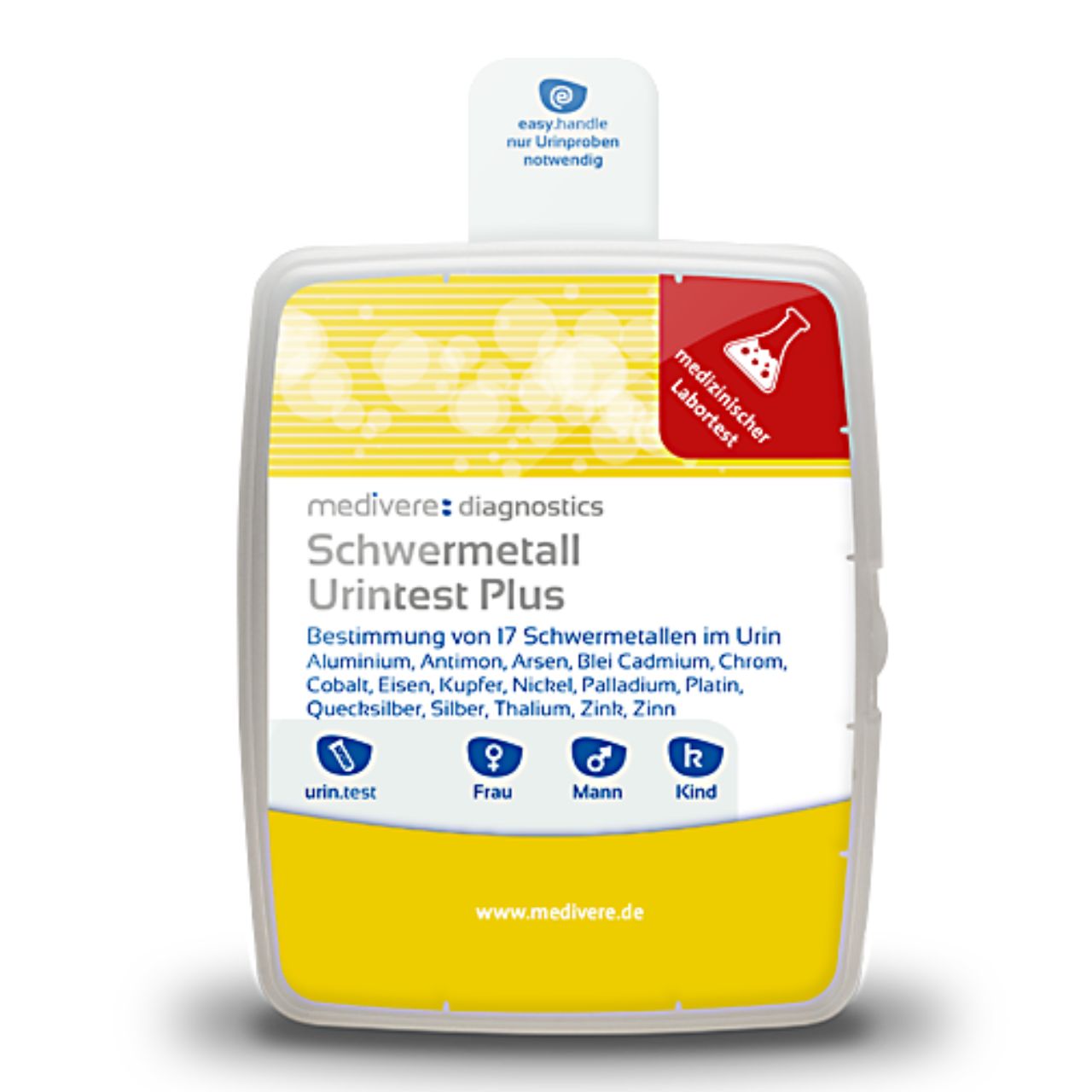 Schwermetall Urintest Plus