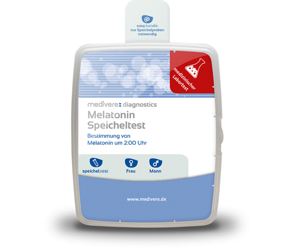 Melatonin Speicheltest von Medivere