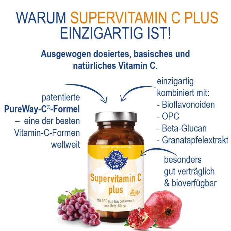 St. Helia SuperVitamin C plus OPC, 120 Kapseln  EAN: 4260463086126