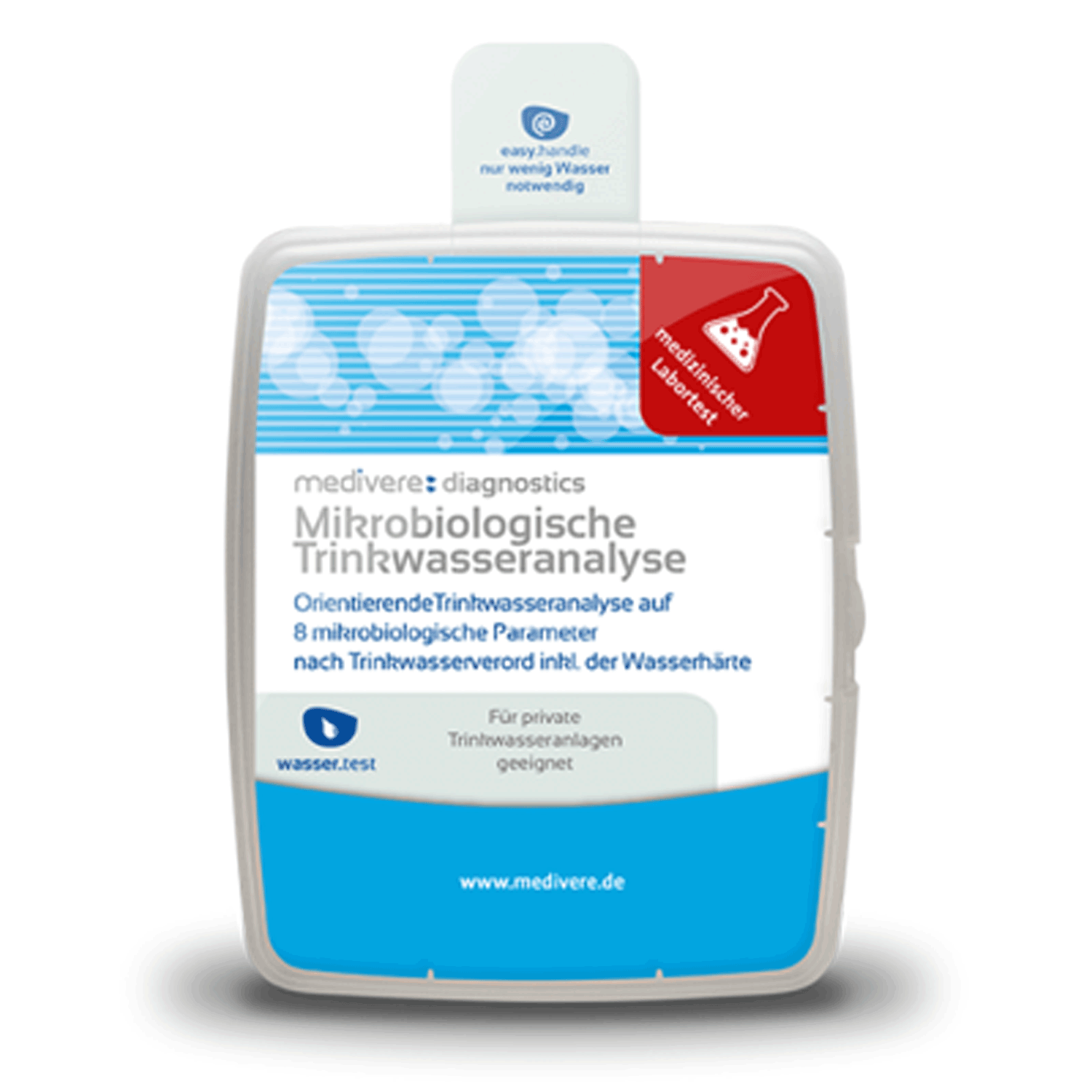 Medivere Mikrobiologische Trinkwasseranalyse  EAN: 4250570301267