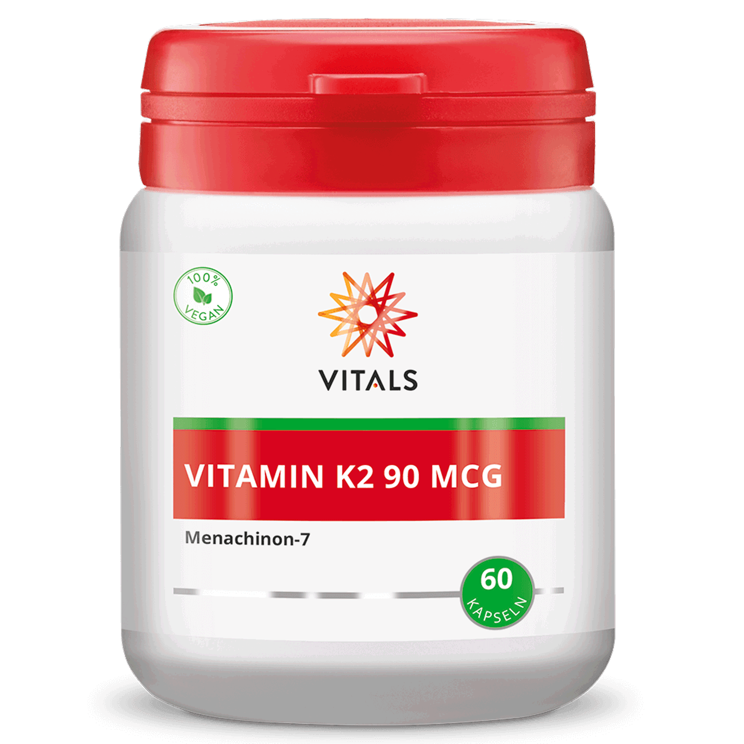 Vitals Vitamin K2 90 mcg, 60 Kapseln  EAN: 8716717002467