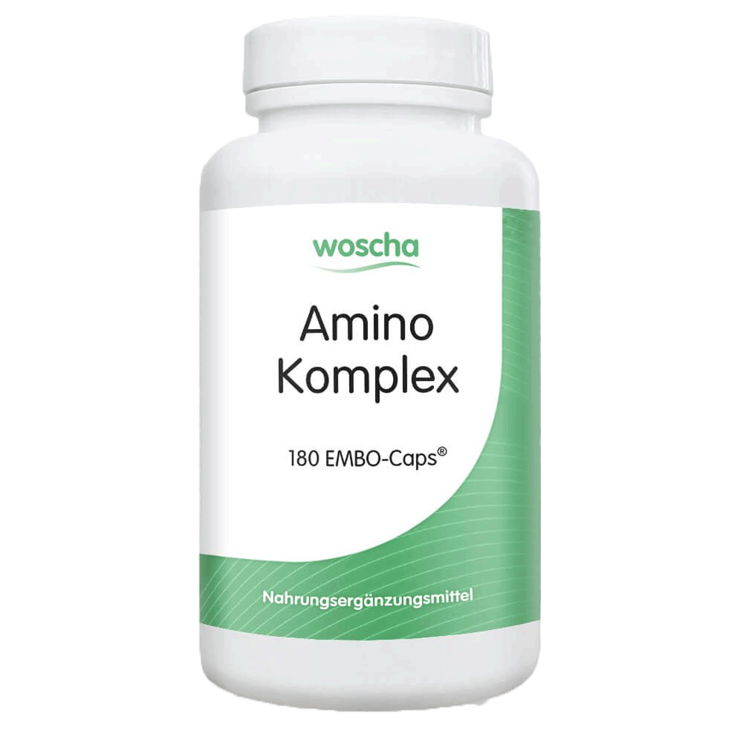 Woscha Amino Komplex podo medi 180 Kapseln Woscha Amino Komplex von podo medi beinhaltet 180 Kapseln