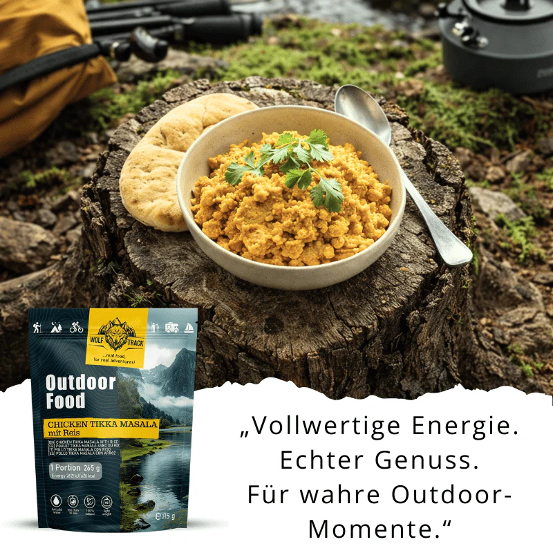 Wolftrack Chicken Tikka Masala mit Reis  EAN: 9120082323567