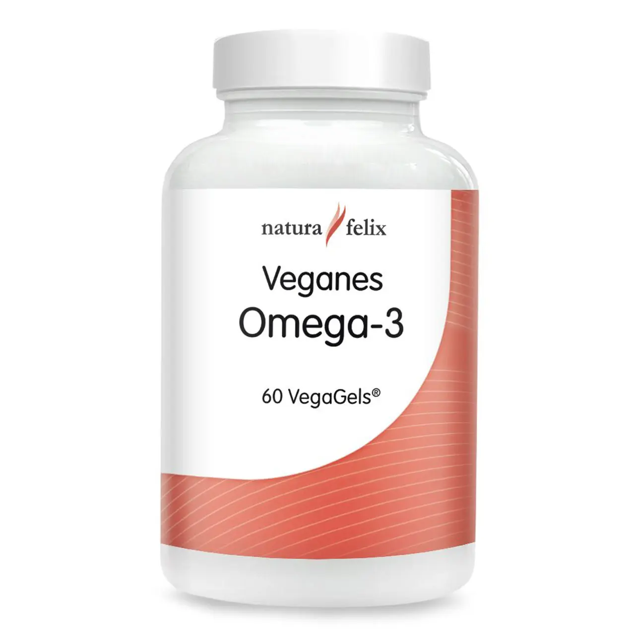 Natura Felix Vegan Omega-3 Algae Oil 970 mg EPA and DHA, 60 VegaGels Algae oil Omega-3 Vegan Omega-3 EAN: 8717729199527