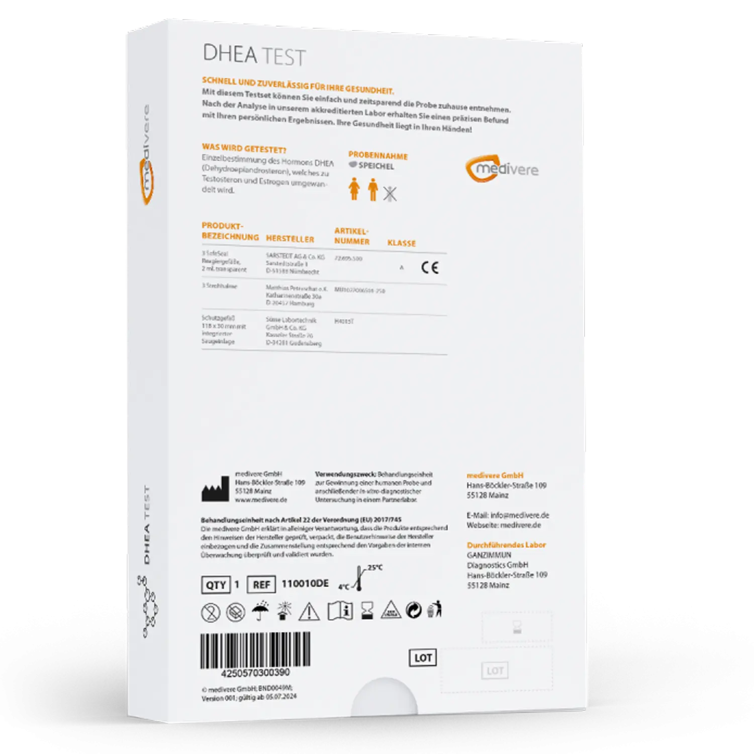DHEA Saliva Test