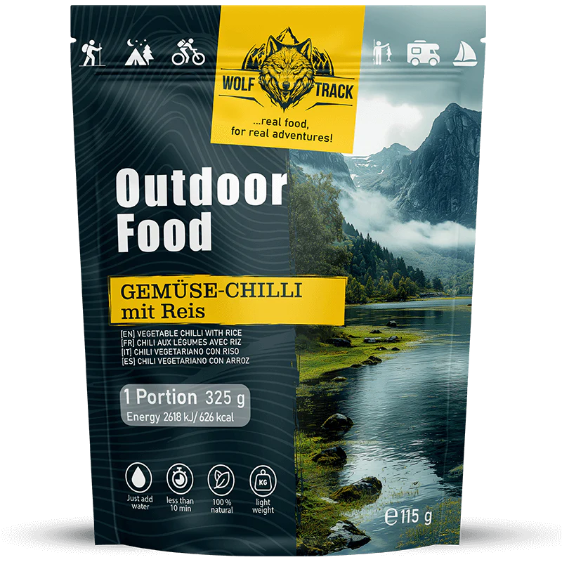 Wolftrack Gemüse Chilli mit Reis  EAN: 9120082323529