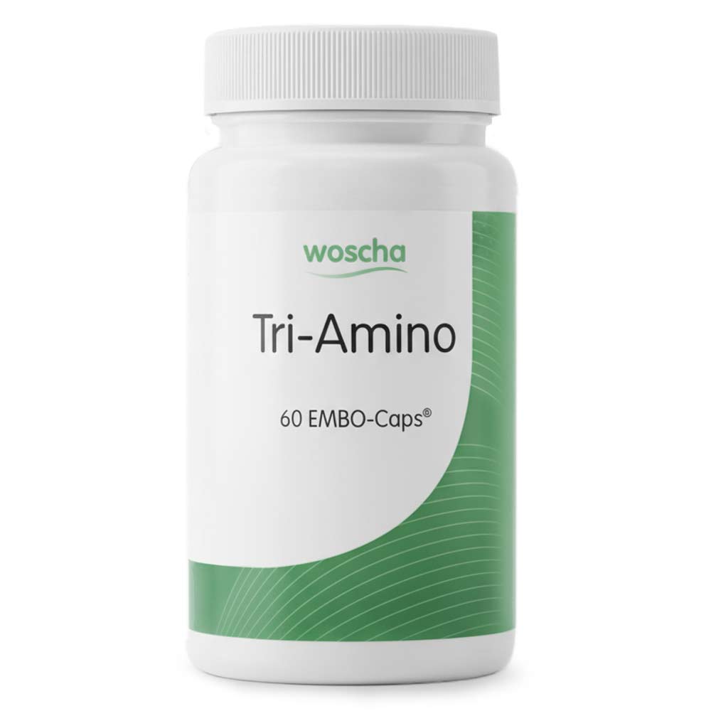Woscha Tri-Amino von podo medi beinhaltet 60 Kapseln