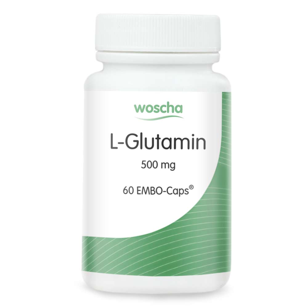 Woscha L-Glutamin 500 mg, 60 EMBO-CAPS  EAN: 8717729190432