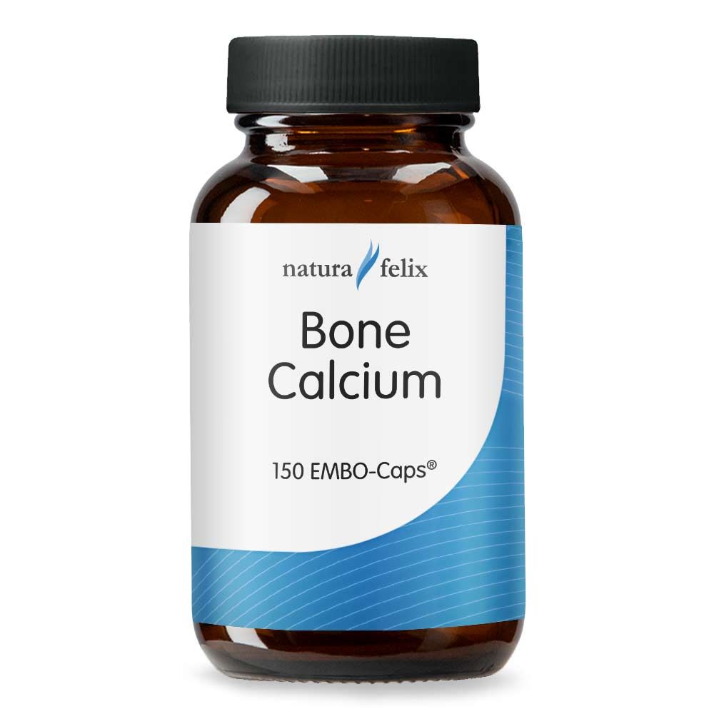 natura-felix Bone Calcium von podo medi beinhaltet 150 Kapseln
