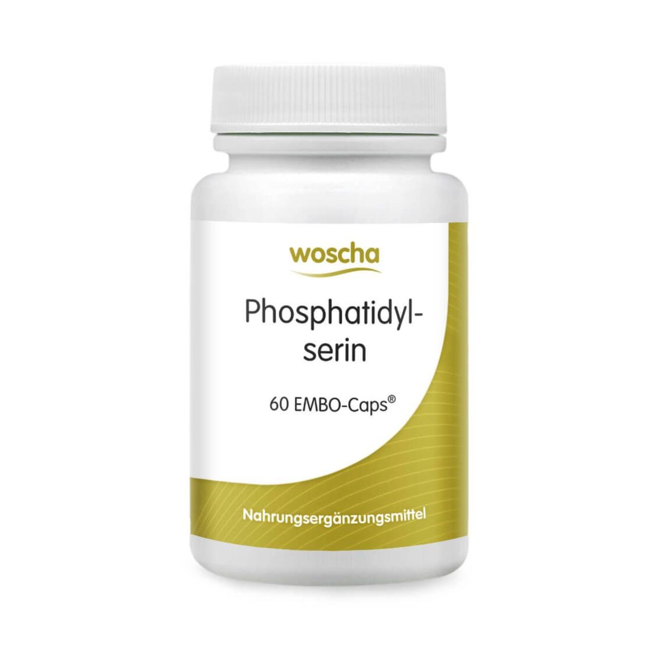 Woscha Phosphatidylserin von podo medi beinhaltet 60 Kapseln