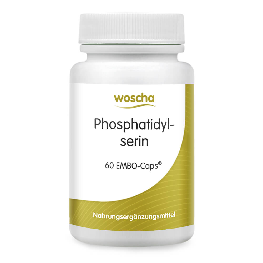 Woscha Phosphatidylserin von podo medi beinhaltet 60 Kapseln